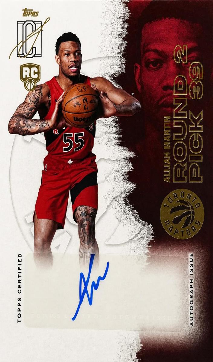 2025 Topps Signature Class Basketball Alijah Martin #RCA-AM