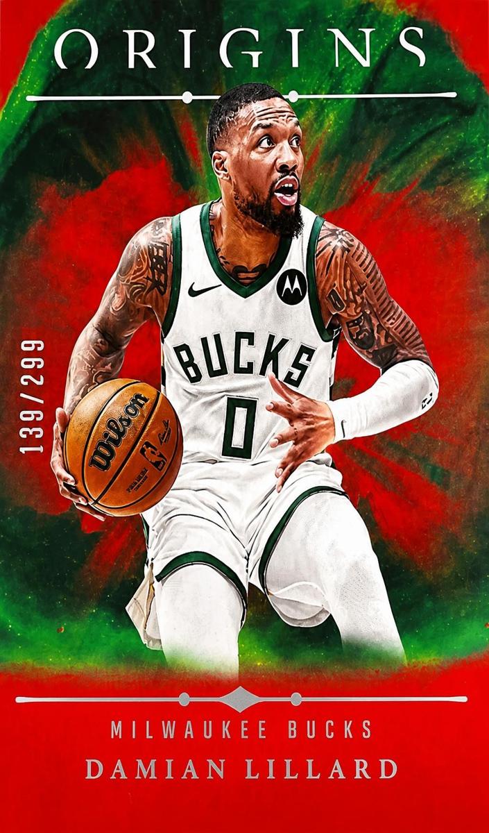 2024 Panini Origins Basketball Red Damian Lillard #45