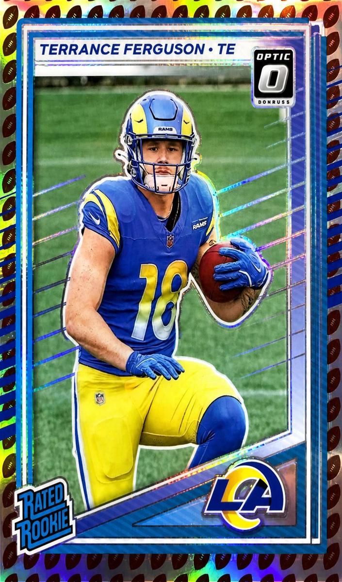 2025 Panini Donruss Football Football Emoji Terrance Ferguson #323