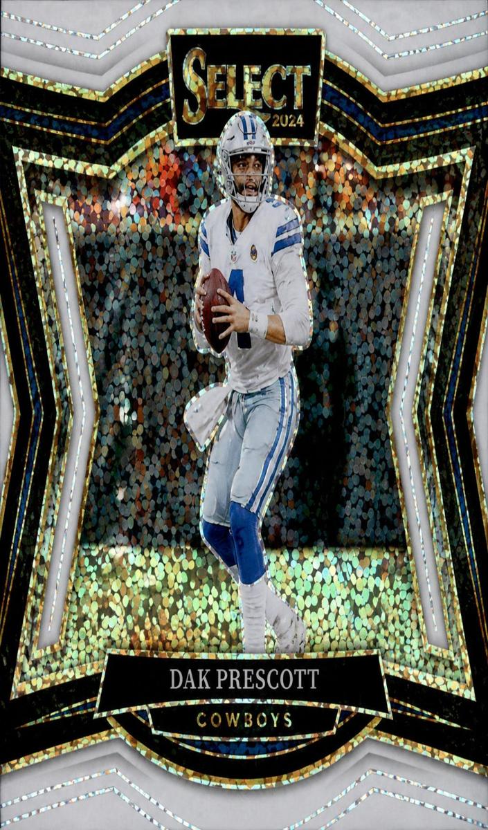 2024 Panini Select Football White Sparkle Dak Prescott #464
