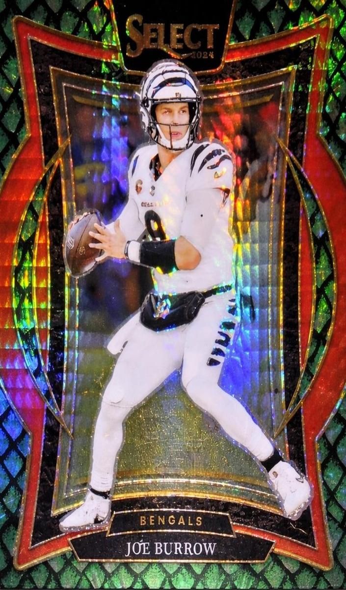2024 Panini Select Football Dragon Scale Joe Burrow #39 PSA 10