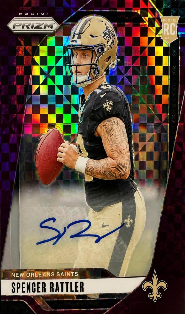2024 Panini Prizm Football Purple Power Spencer Rattler #388