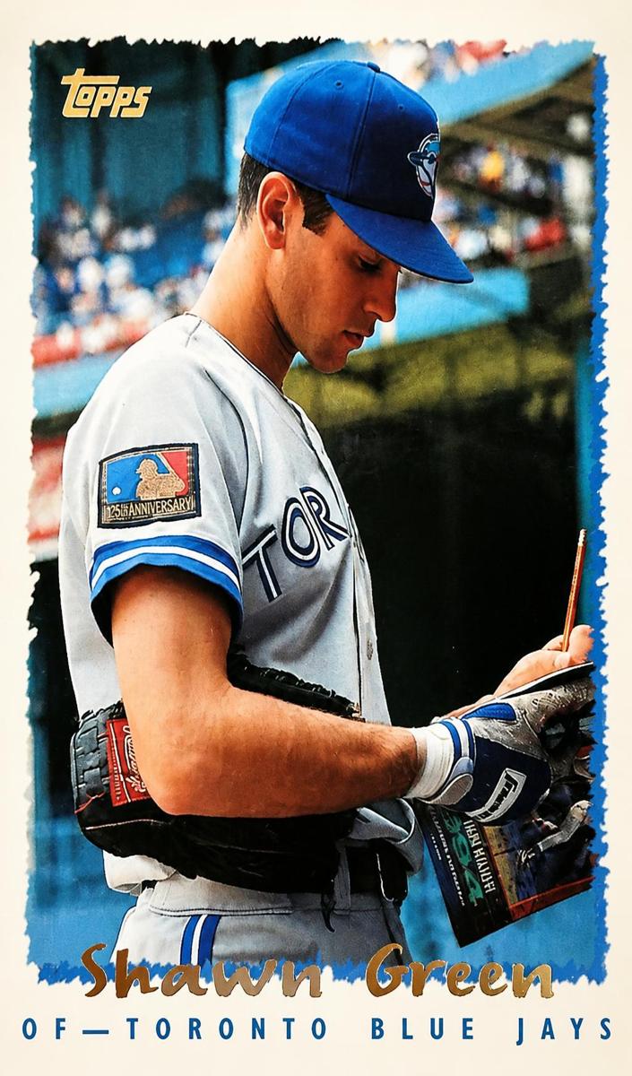 1995 Topps Baseball Shawn Green #514
