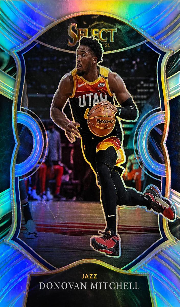 2020 Panini Select Basketball Silver Prizms Donovan Mitchell #27