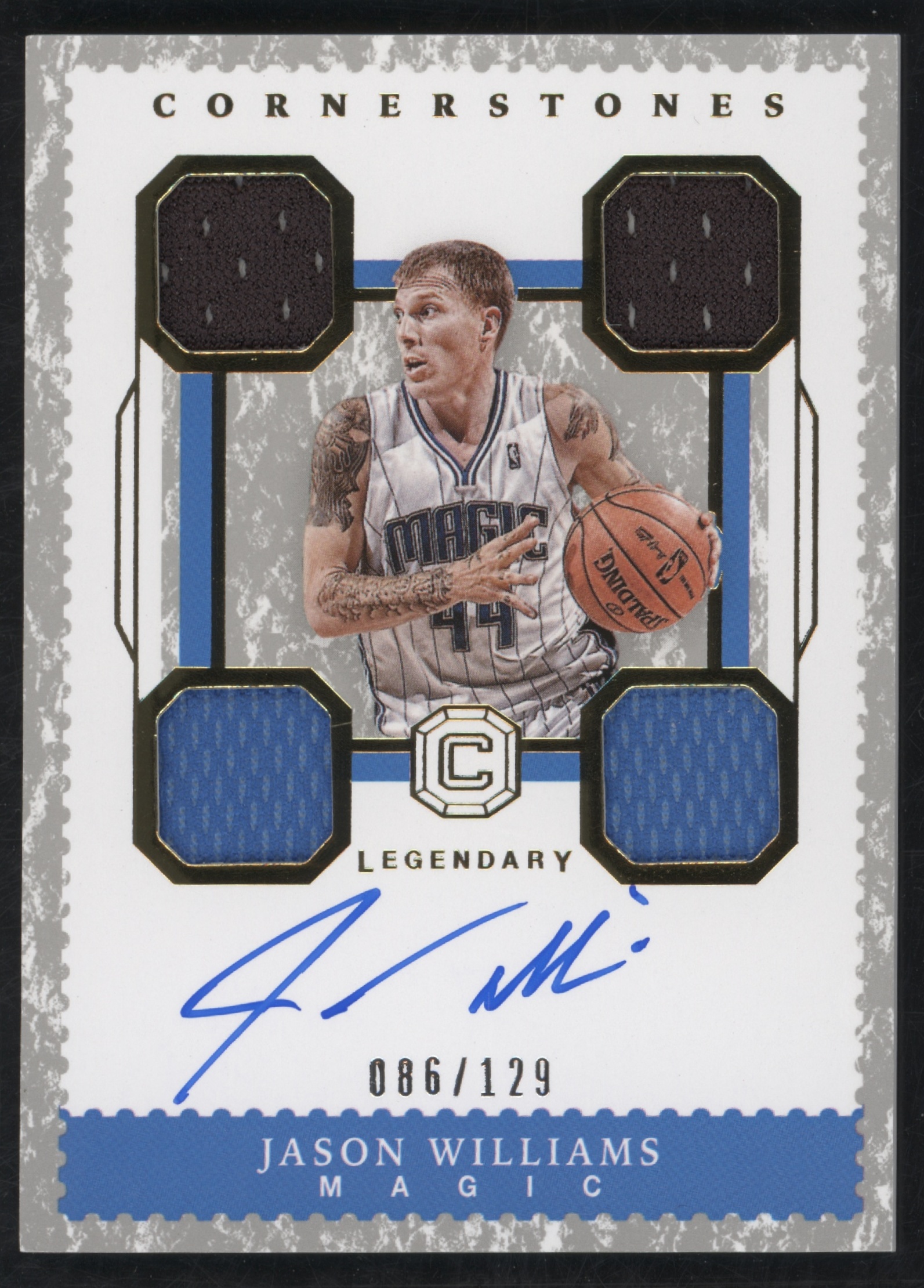 2017 Panini Cornerstones Basketball Jason Williams #LC-JWL
