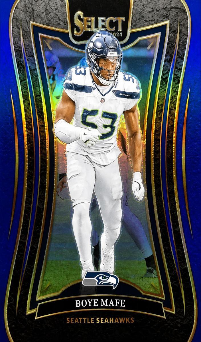 2024 Panini Select Football Blue Boye Mafe #309