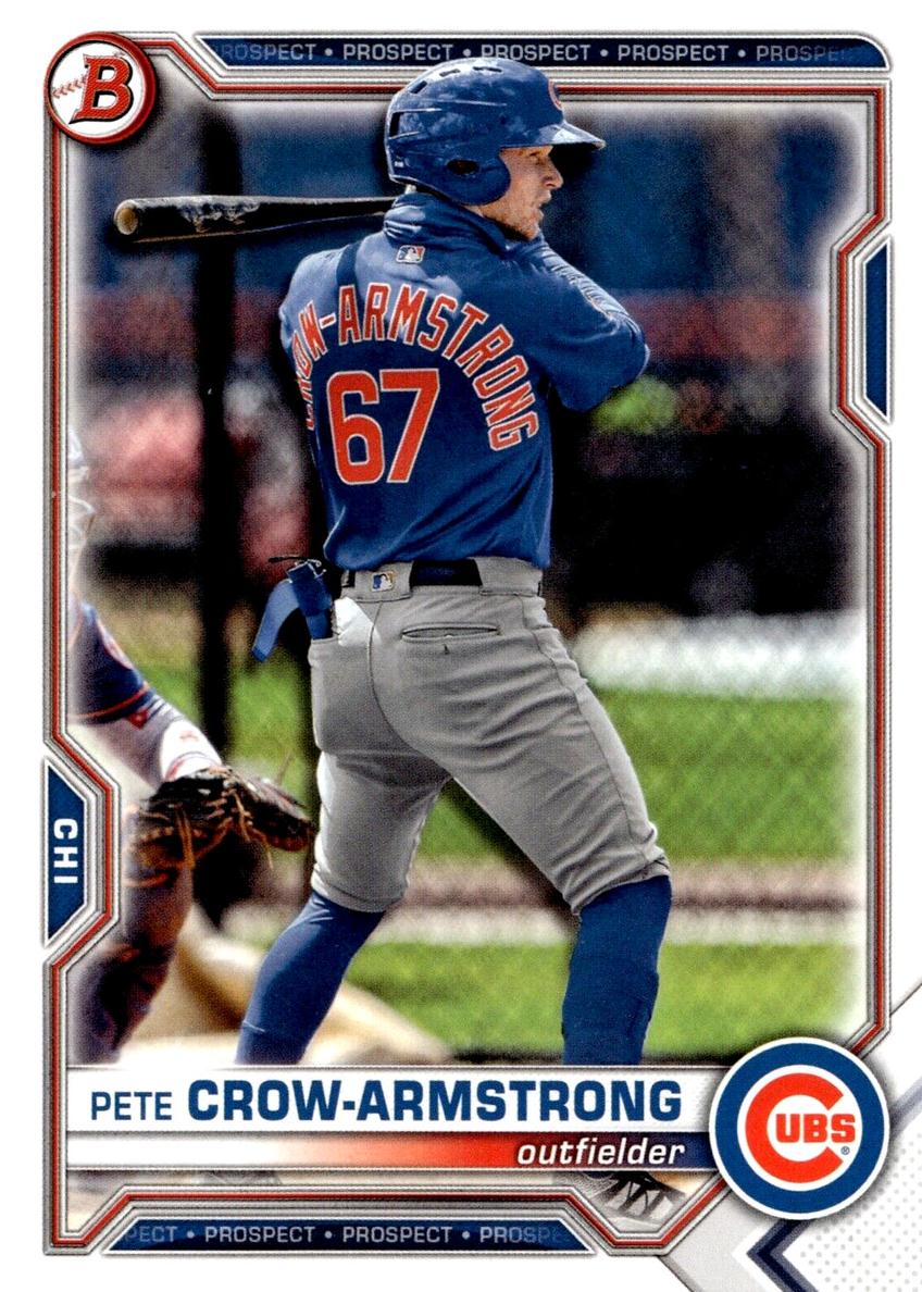 2021 Bowman Draft Baseball Pete Crow-Armstrong #BD-12