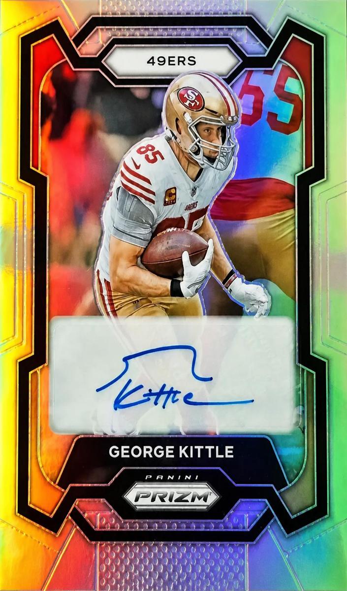 2023 Panini Prizm Football Silver George Kittle #271