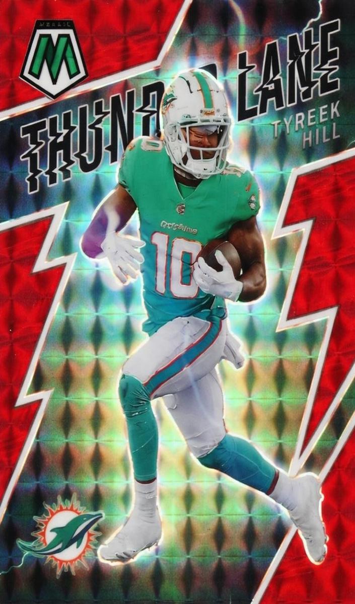 2022 Panini Mosaic Football Red Tyreek Hill #TL-14