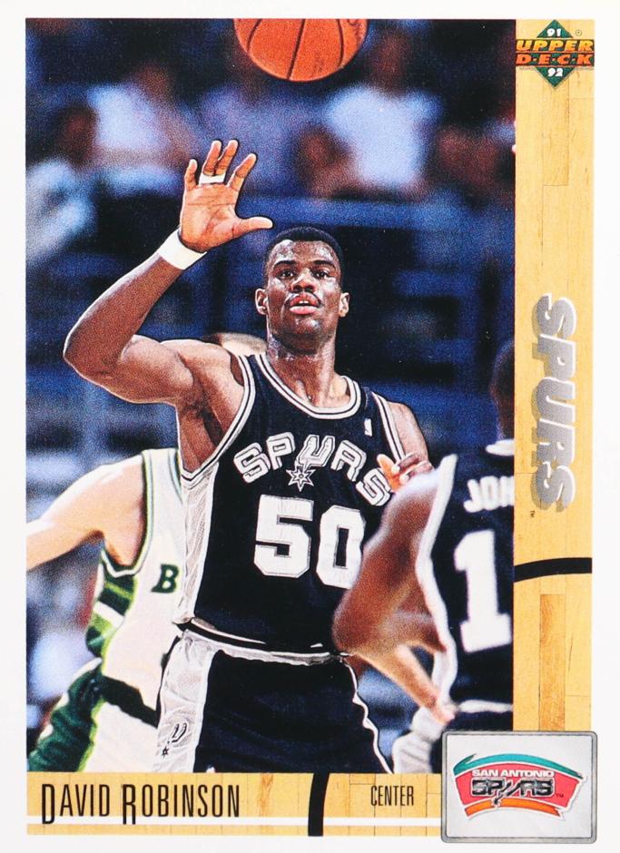 1991 Upper Deck Basketball David Robinson #324 PSA 9