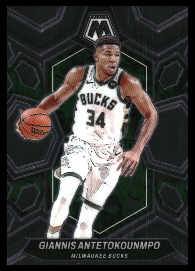 2023 Panini Mosaic Basketball Giannis Antetokounmpo #77