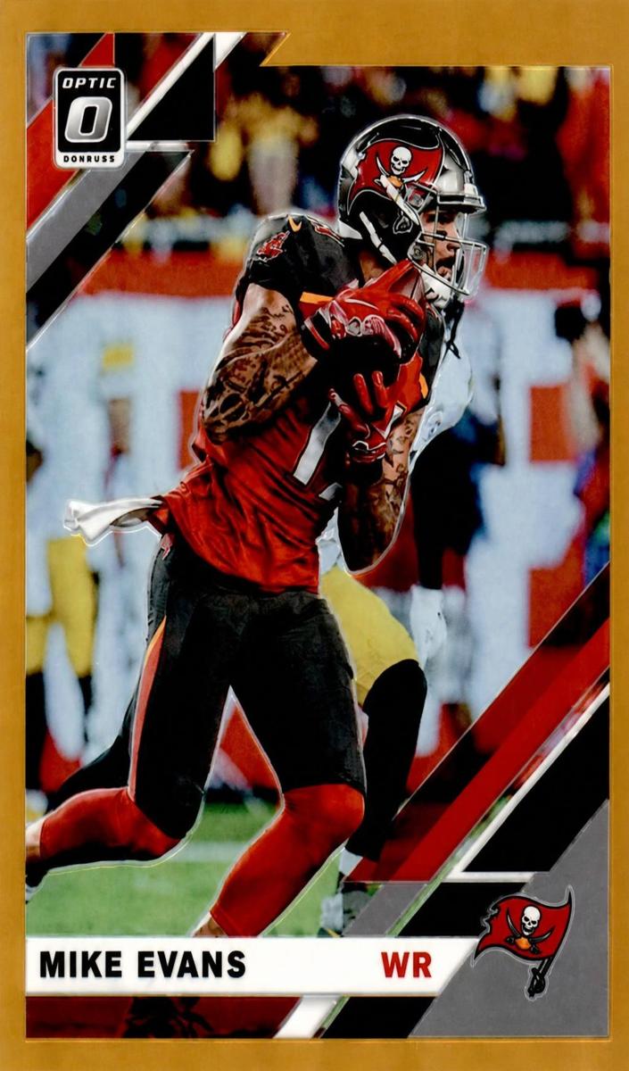 2019 Donruss Optic Football Orange Mike Evans #92