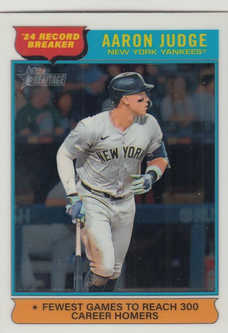 2025 Topps Heritage Baseball Aaron Judge #3