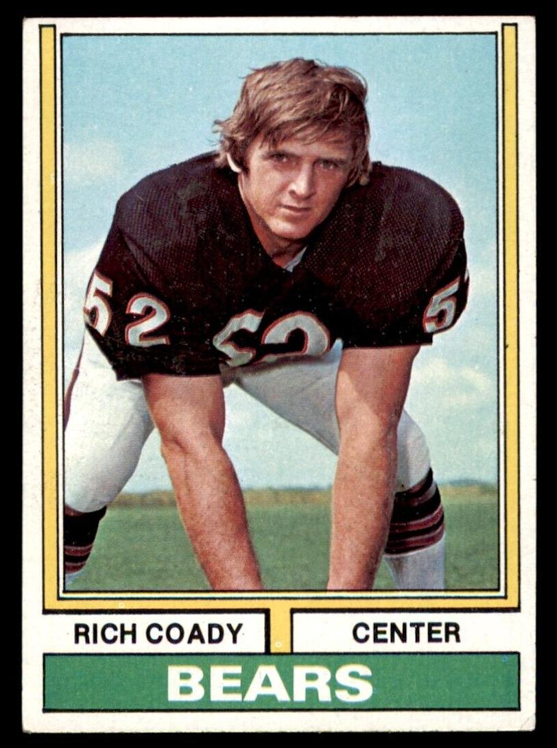 1974 Topps Football Rich Coady #18