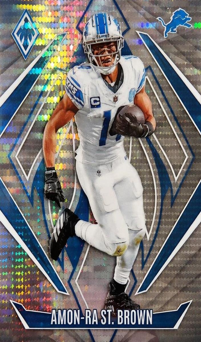 2024 Panini Phoenix Football Pulsar Amon-Ra St. Brown #8