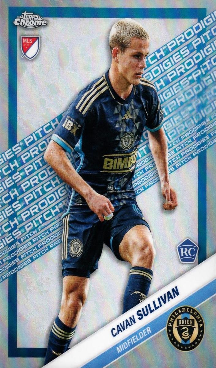 2025 Topps Chrome MLS Soccer Refractor Cavan Sullivan #176