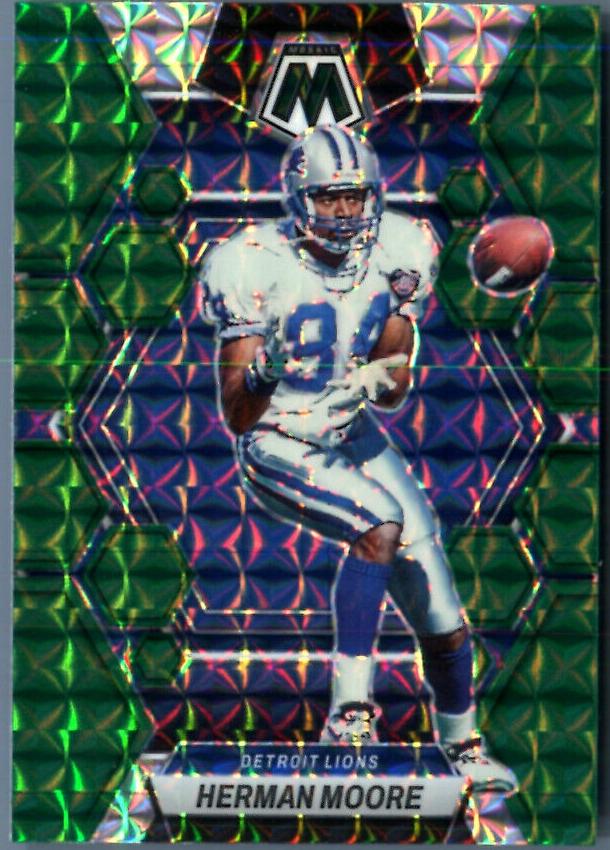 2023 Panini Mosaic Football Green Herman Moore #191