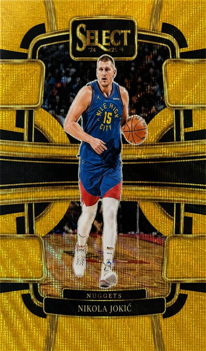 2023 Panini Select Basketball Gold Wave Nikola Jokic #32