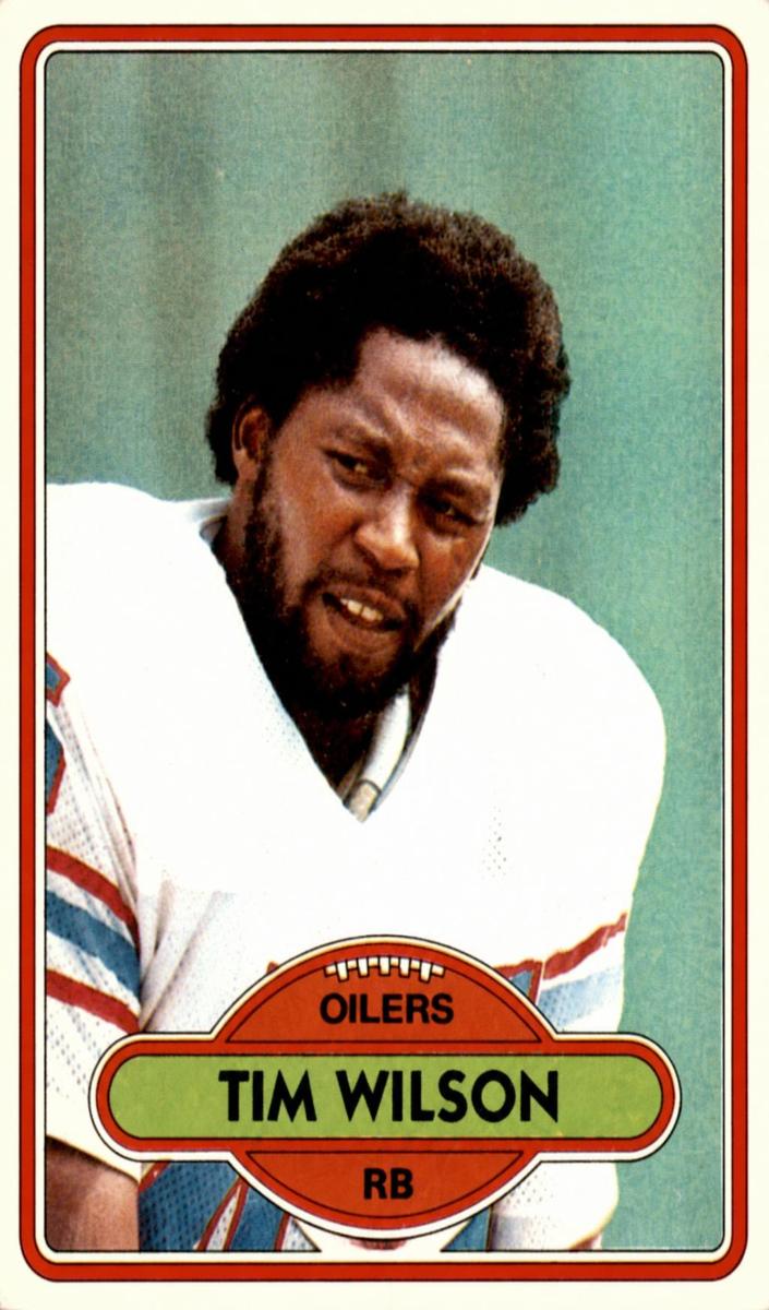1980 Topps Football Tim Wilson #231 PSA 9