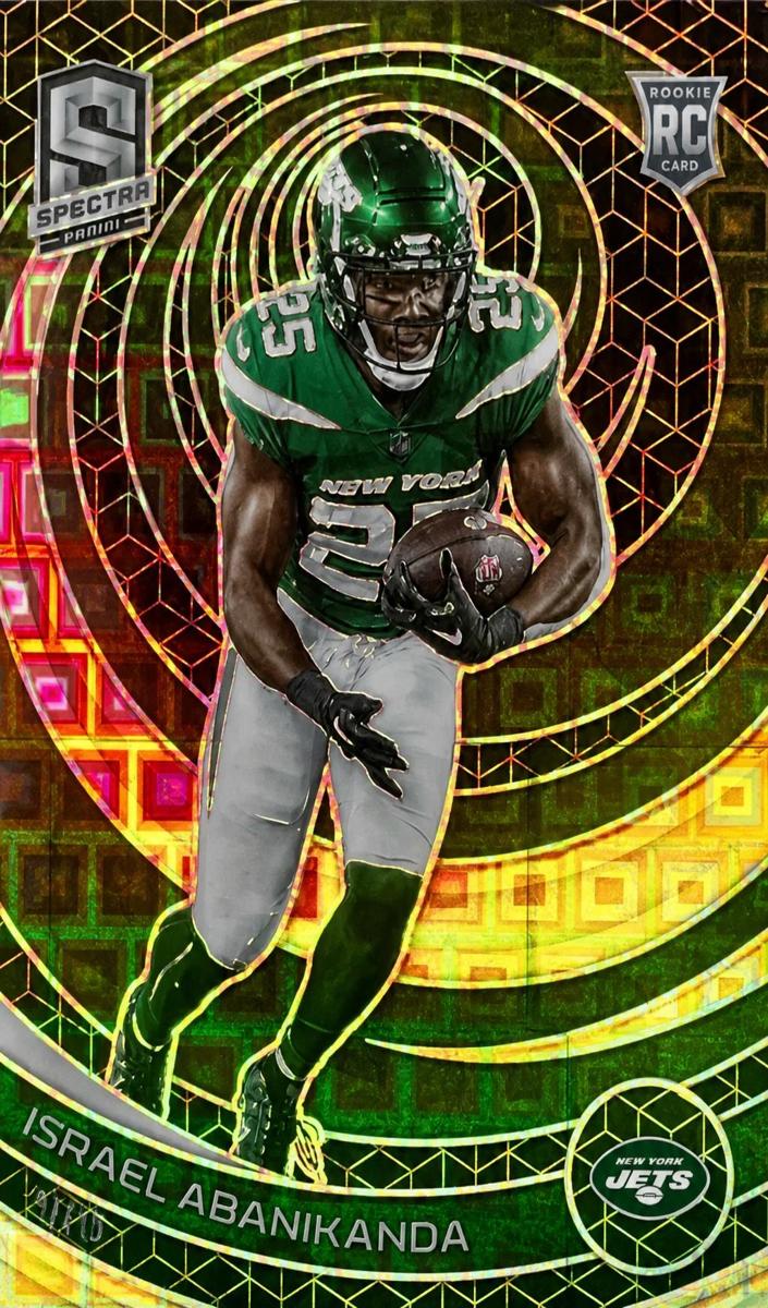 2023 Panini Spectra Football Spectris Israel Abanikanda #177