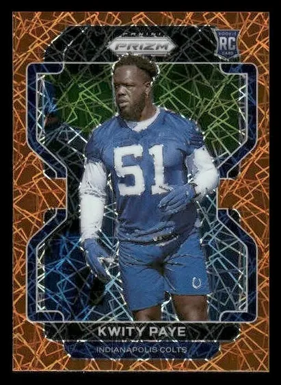 2021 Panini Prizm Football Lazer Kwity Paye #378