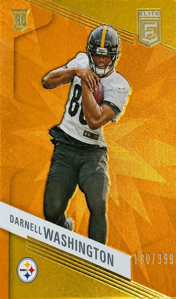 2023 Donruss Elite Football Orange Darnell Washington #126