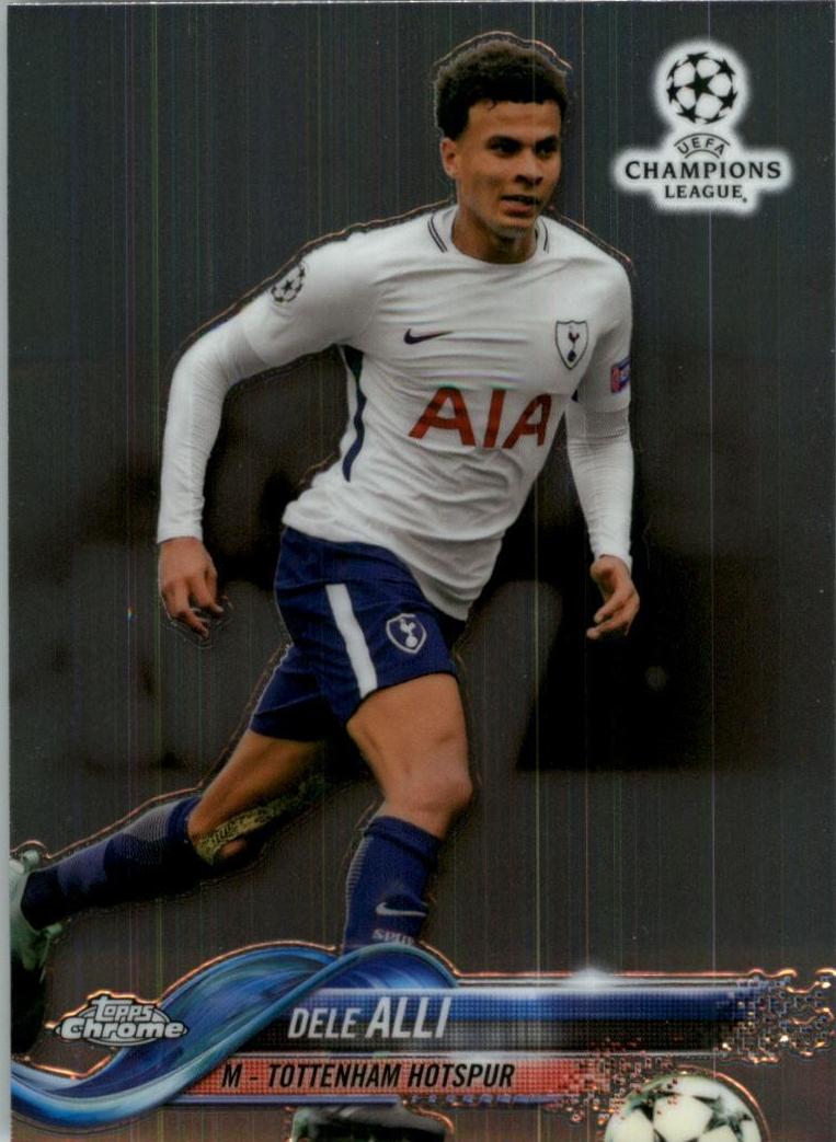 2017 Topps Chrome UEFA Champions League Soccer Dele Alli #49