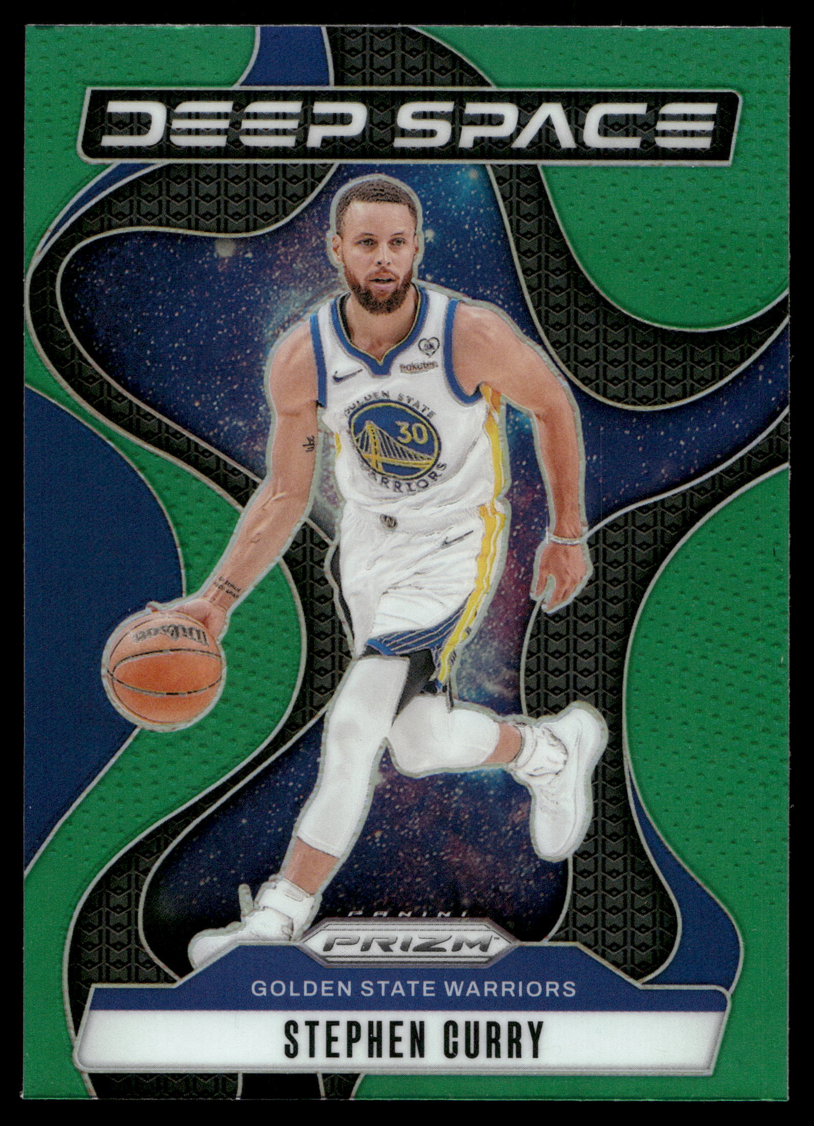 2024 Panini Prizm Basketball Green Stephen Curry #10 PSA 10
