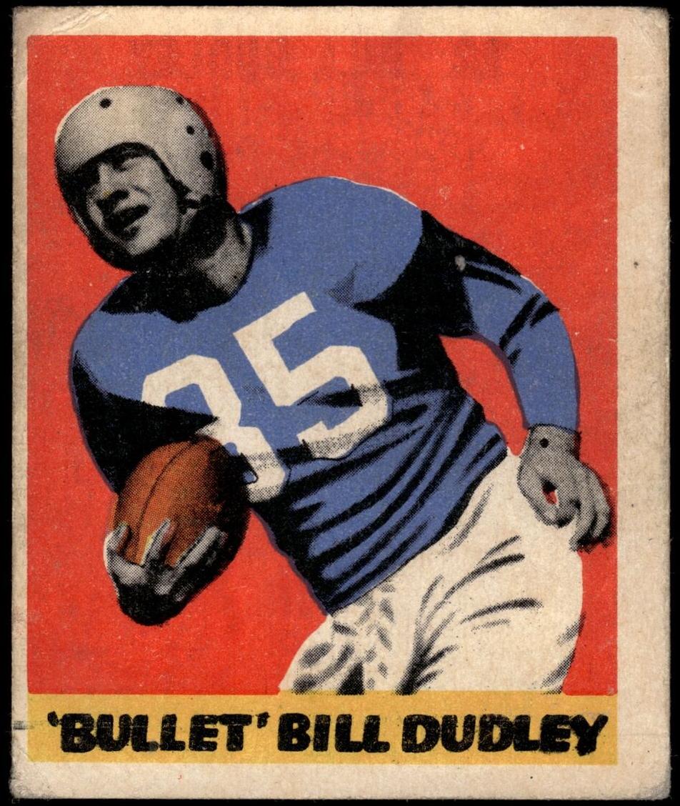 1949 Leaf Football Bill Dudley #22