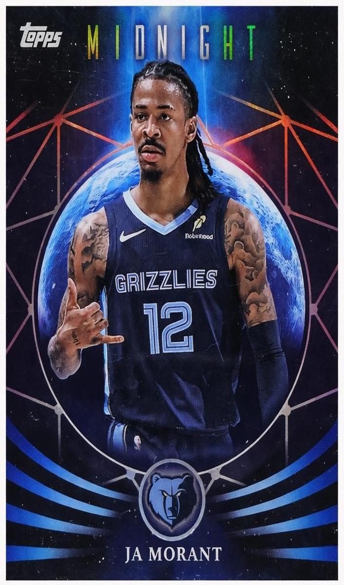 2025 Topps Midnight Basketball Ja Morant #MF-10 PSA 9