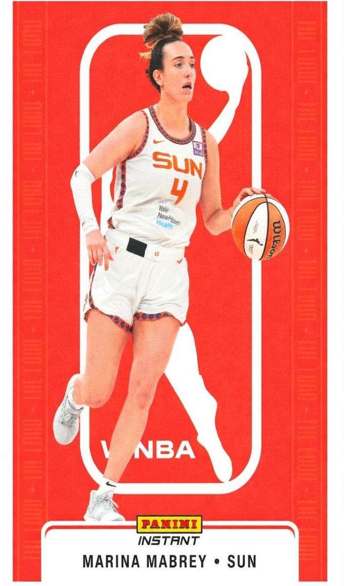 2024 Panini Instant WNBA The Logo Basketball Marina Mabrey #TL-19