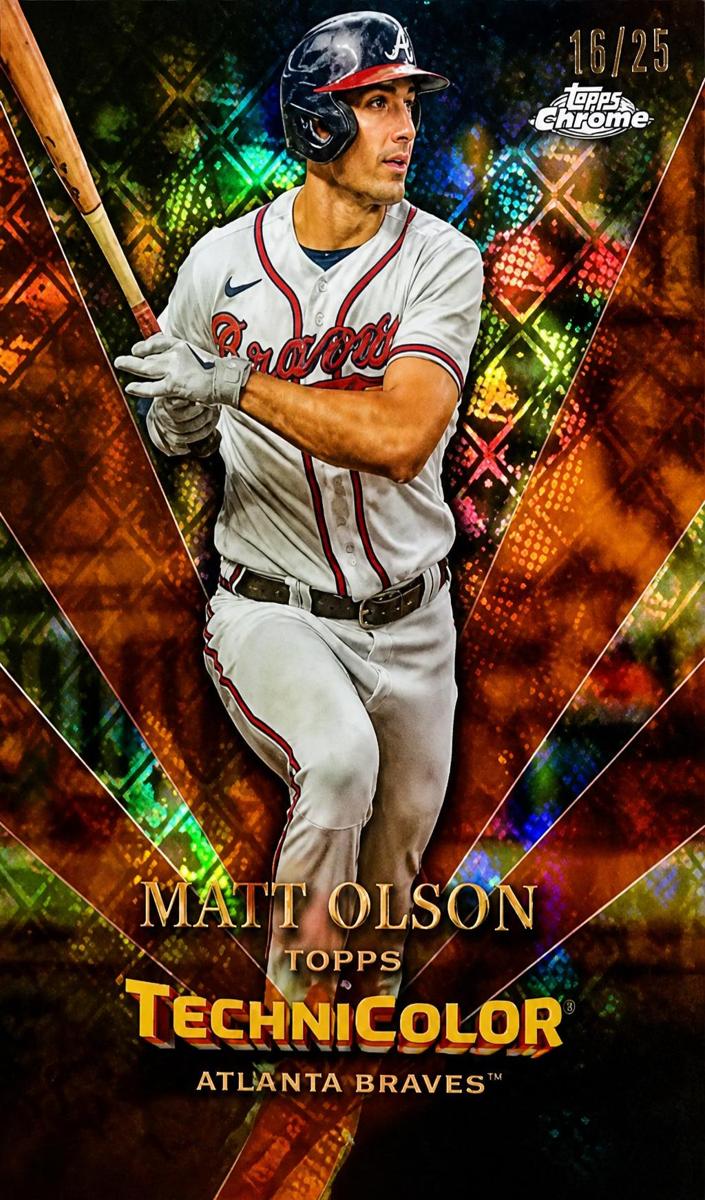 2023 Topps Chrome Logofractor Baseball Orange Matt Olson #TT-17 PSA 10