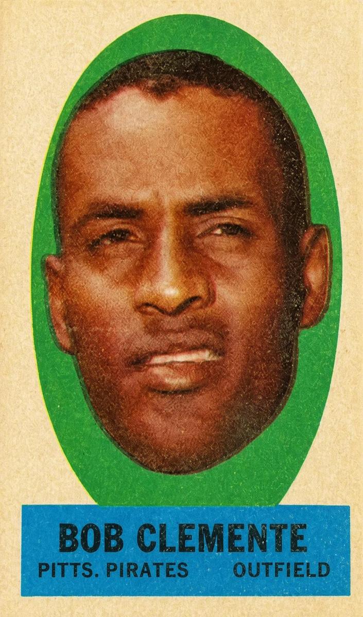 1963 Topps Baseball Instruction Back Roberto Clemente #NNO SGC 4
