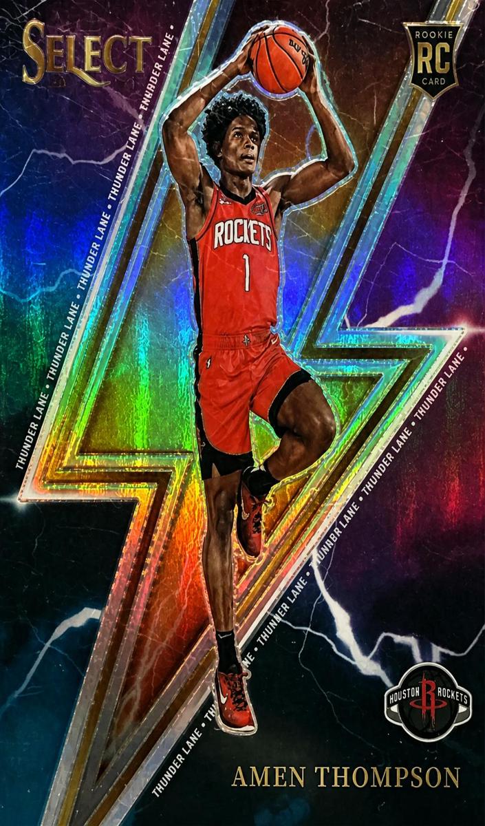 2023 Panini Select Basketball Silver Amen Thompson #13