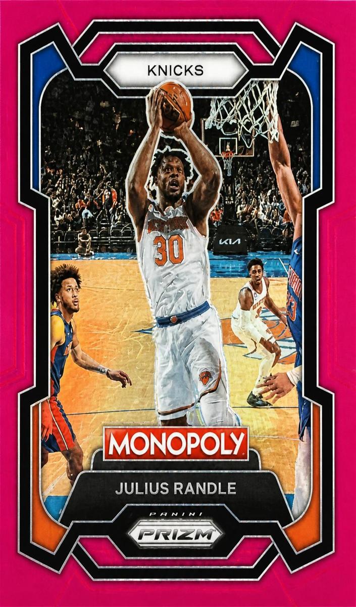 2023 Panini Prizm Monopoly Basketball Pink Julius Randle #58