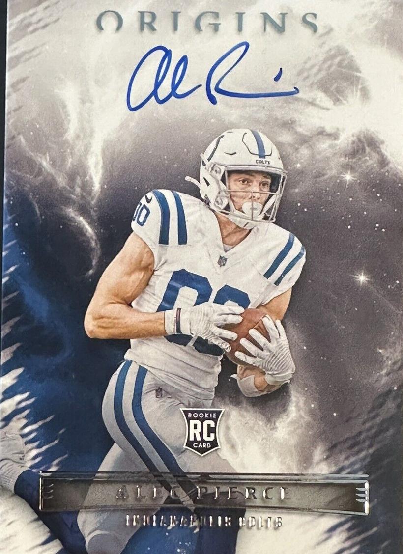 2022 Panini Origins Football Alec Pierce #RAU-API