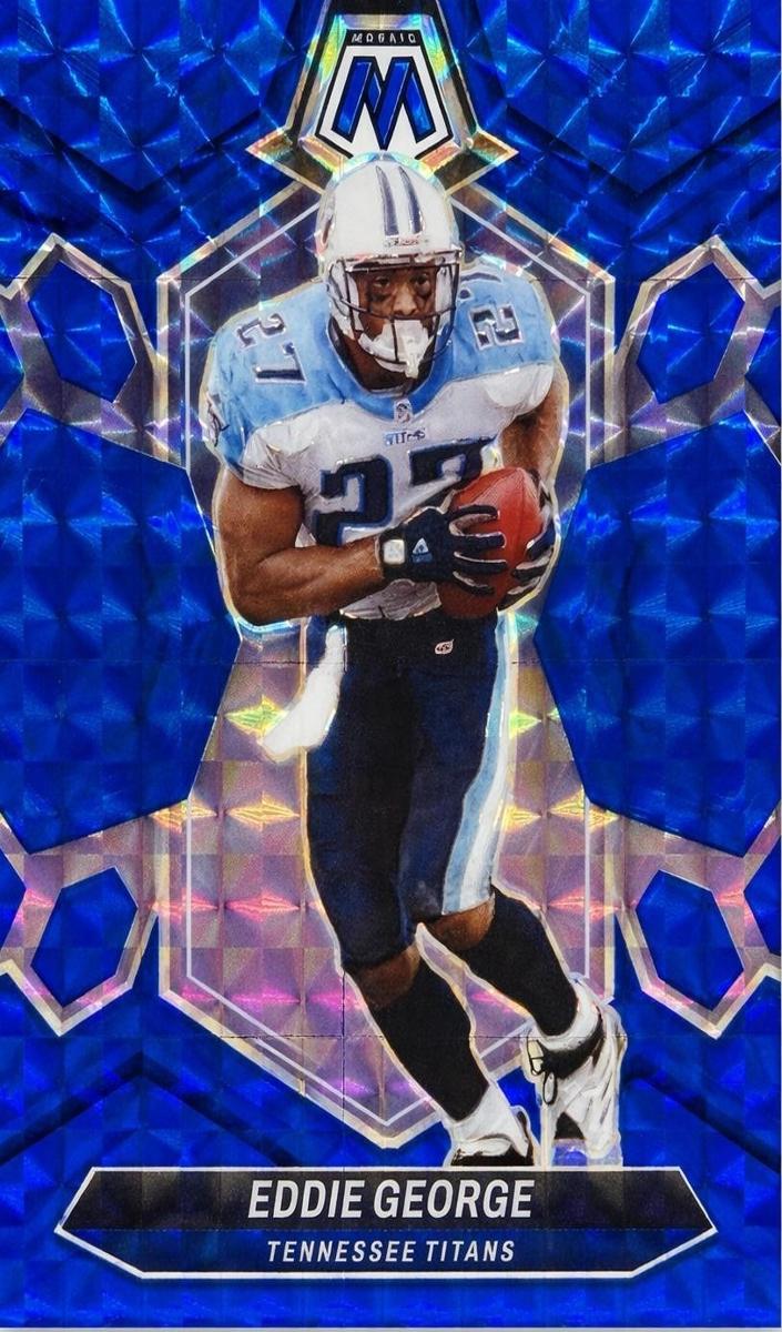 2024 Panini Mosaic Football Blue Eddie George #232