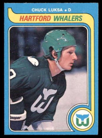 1979 O-Pee-Chee Hockey Chuck Luksa #370 PSA 8