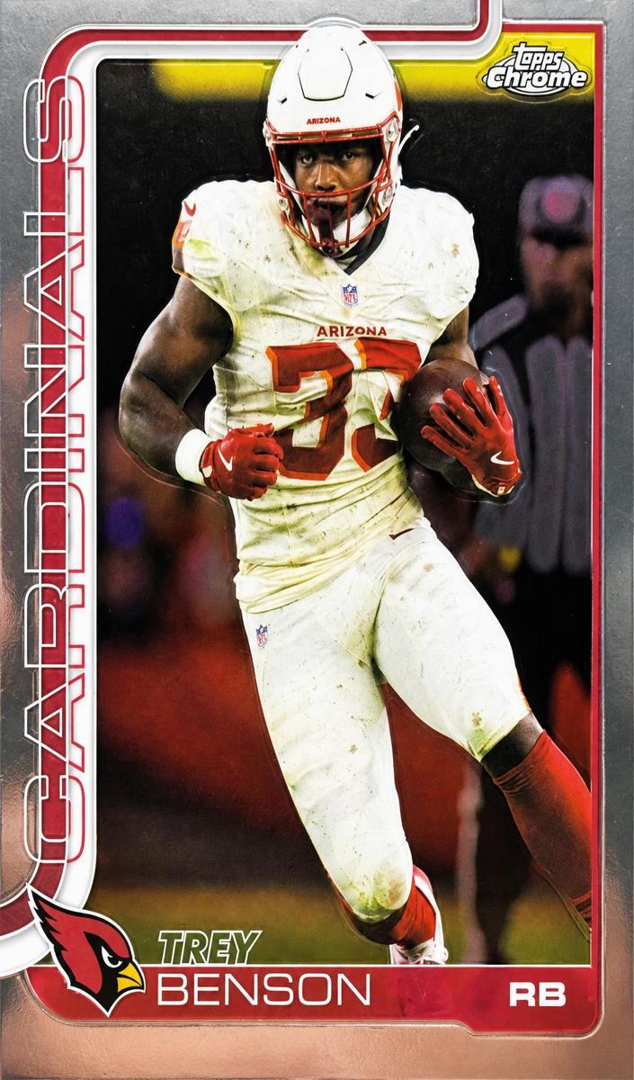 2025 Topps Chrome Football Trey Benson #7