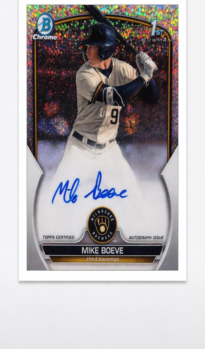 2023 Bowman Draft Chrome Baseball Sparkle Mike Boeve #CDA-MB