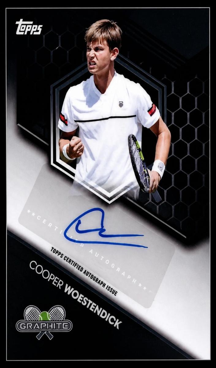 2026 Topps Graphite Tennis Cooper Woestendick #GRS-CWK RAW Ungraded