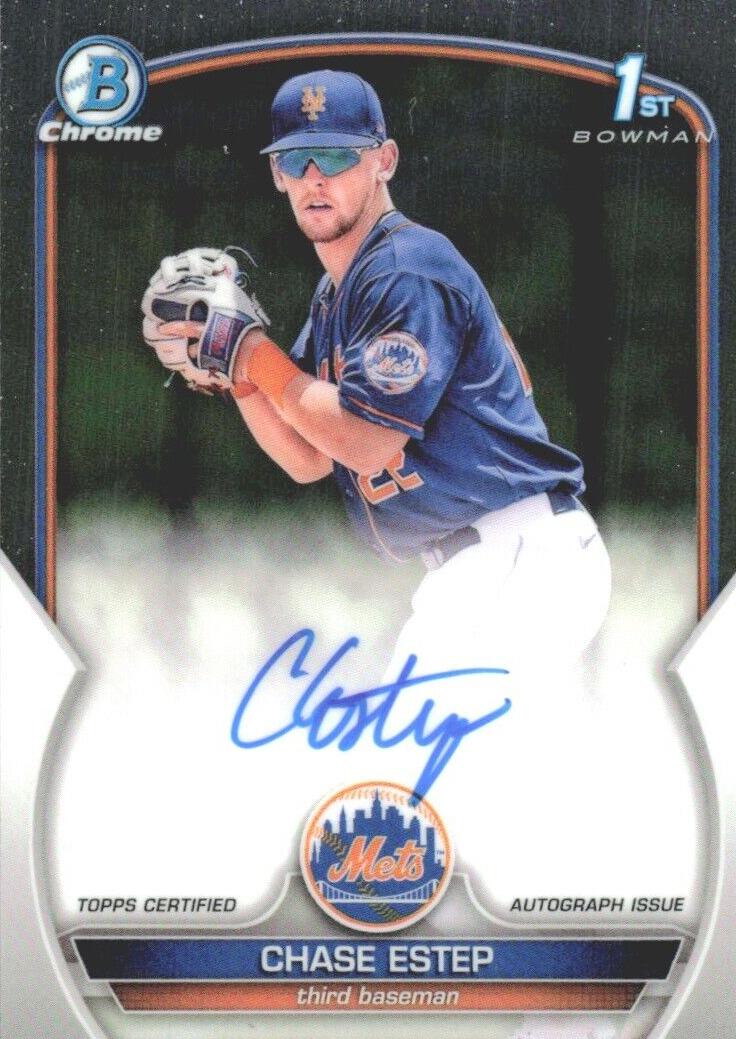 2023 Bowman Chrome Prospects Baseball Chase Estep #CPA-CE CGC 10