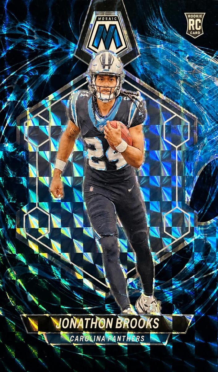 2024 Panini Mosaic Football Genesis Jonathon Brooks #345