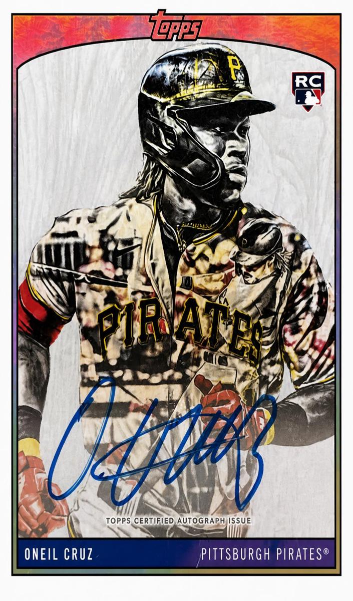 2022 Topps X Lauren Taylor Baseball Oneil Cruz #11A