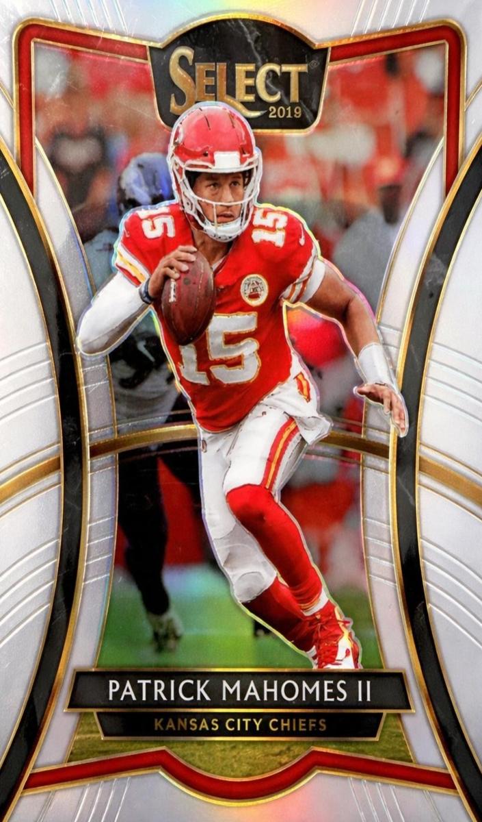 2019 Panini Select Football Silver Patrick Mahomes II #129 PSA 10