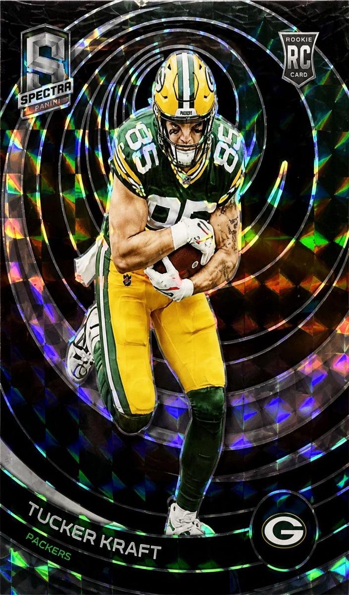 2023 Panini Spectra Football Interstellar Tucker Kraft #157