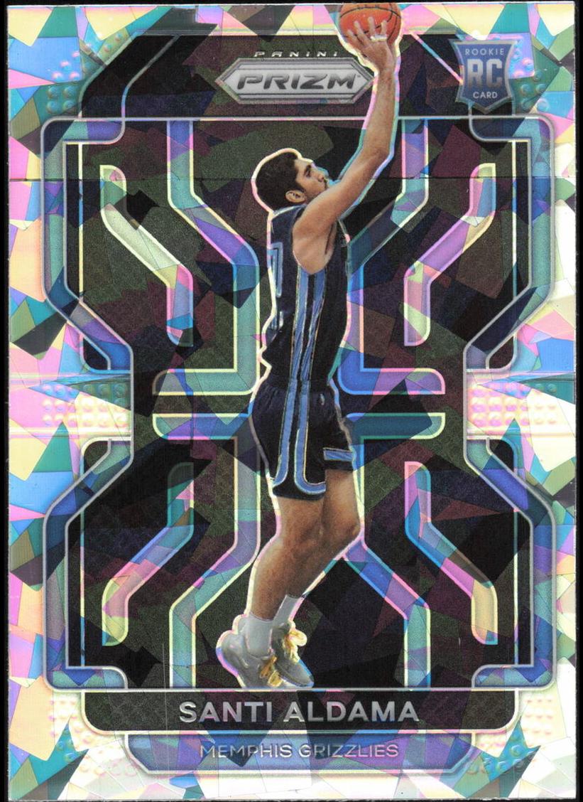 2021 Panini Prizm Basketball Ice Santi Aldama #276
