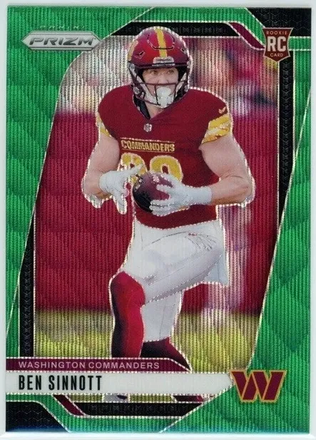 2024 Panini Prizm Football Green Wave Ben Sinnott #307