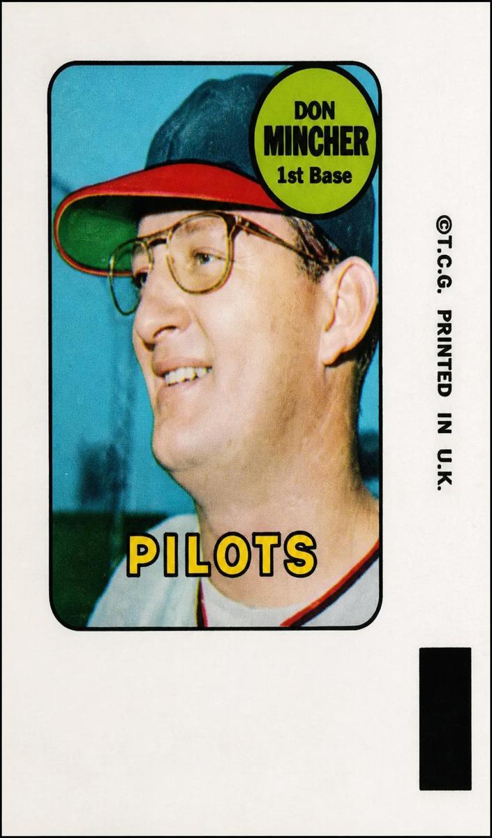 1969 Topps Baseball Don Mincher #30