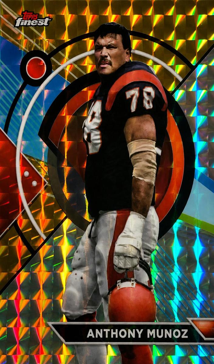 2023 Topps Composite Football Gold Geometric Anthony Munoz #166